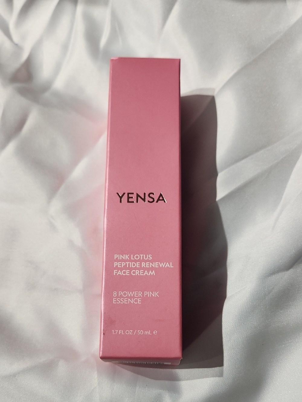 YENSA Pink Lotus Peptide Renewal Face Cream - Pink
